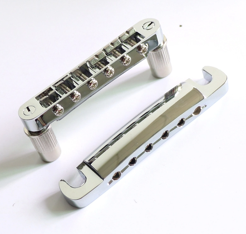 Tune-O-Matic Style Bridge and Tail Piece for LP or SG Guitar