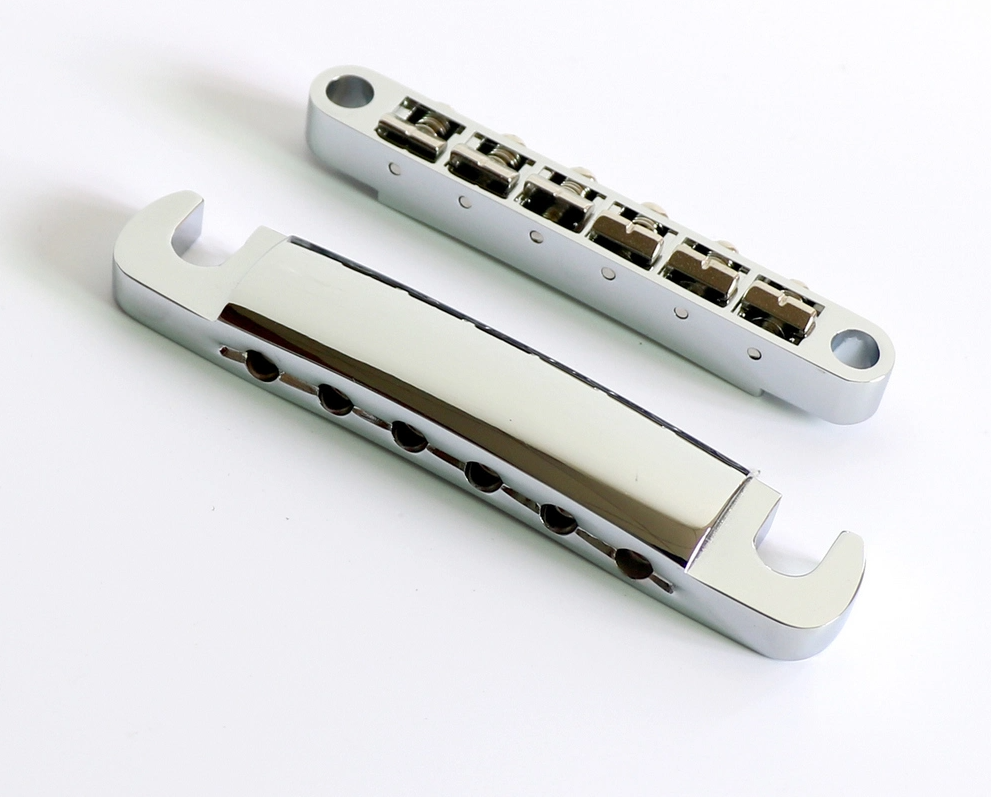 Tune-O-Matic Style Bridge and Tail Piece for LP or SG Guitar - Image 2