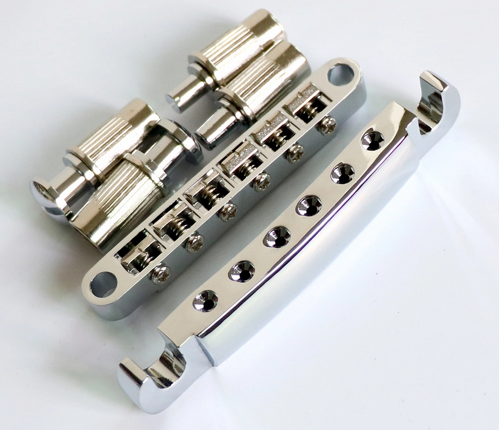Tune-O-Matic Style Bridge and Tail Piece for LP or SG Guitar - Image 5